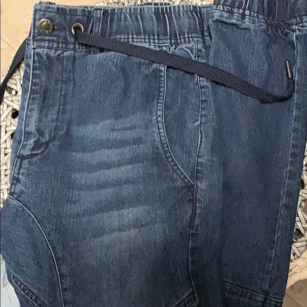 Jean joggers